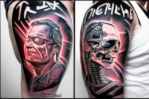 back to future, terminator, pokemon tattoo idea
