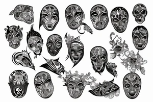 Ani bere repeating tattoo idea