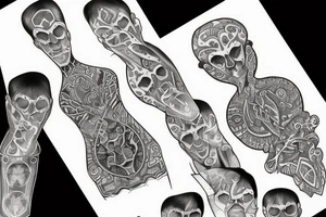 Ani bere repeating tattoo idea