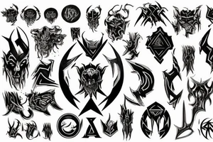 Doom sigil tattoo idea