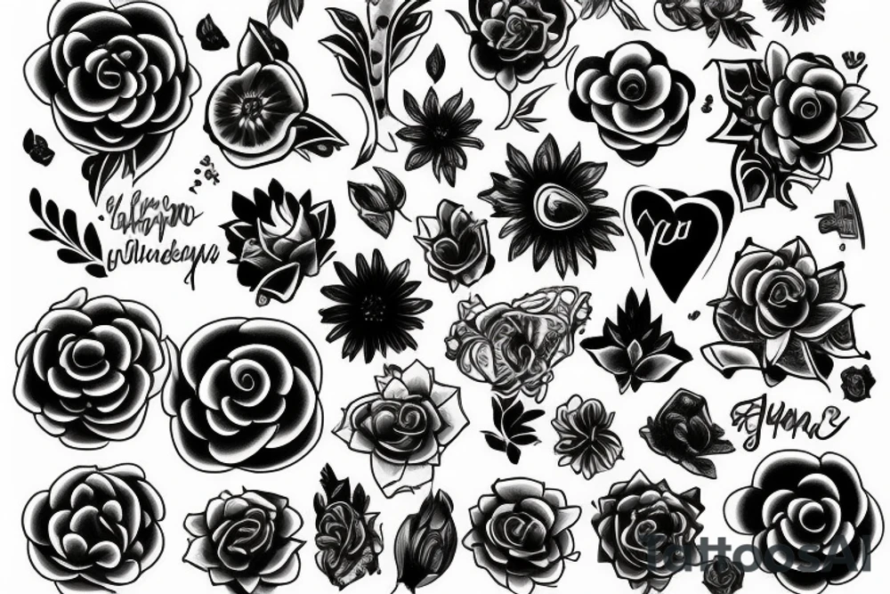 Tattoo with passion meaning not flowers tattoo idea