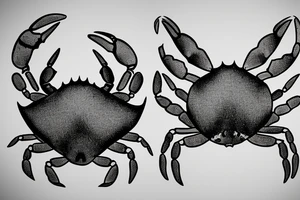 Crab tattoo idea