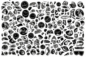 Label "MiSTEREO" tattoo idea