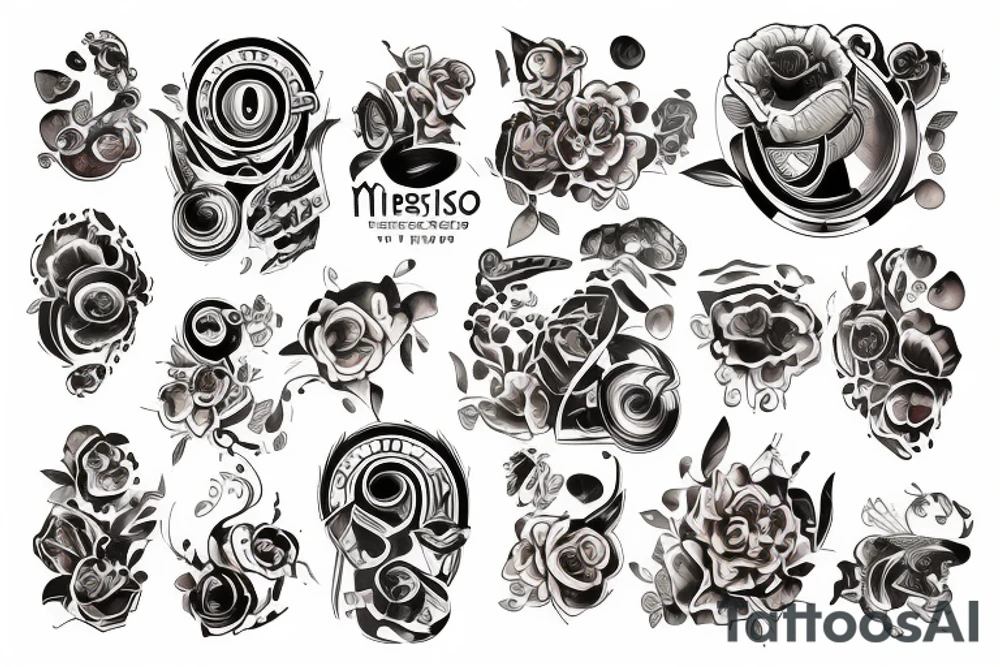 Label "MiSTEREO" tattoo idea