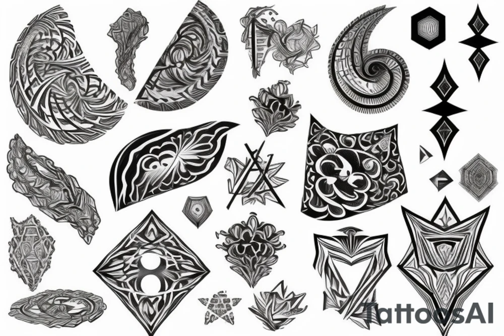 Fractal tattoo idea