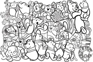 Winie the pooh tattoo idea