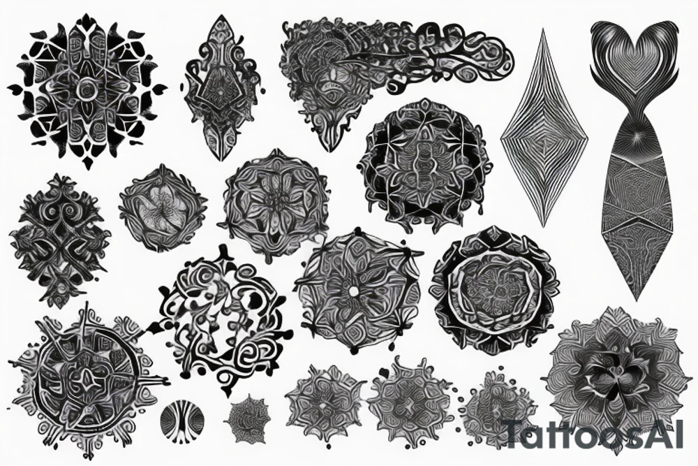 Fractal tattoo idea