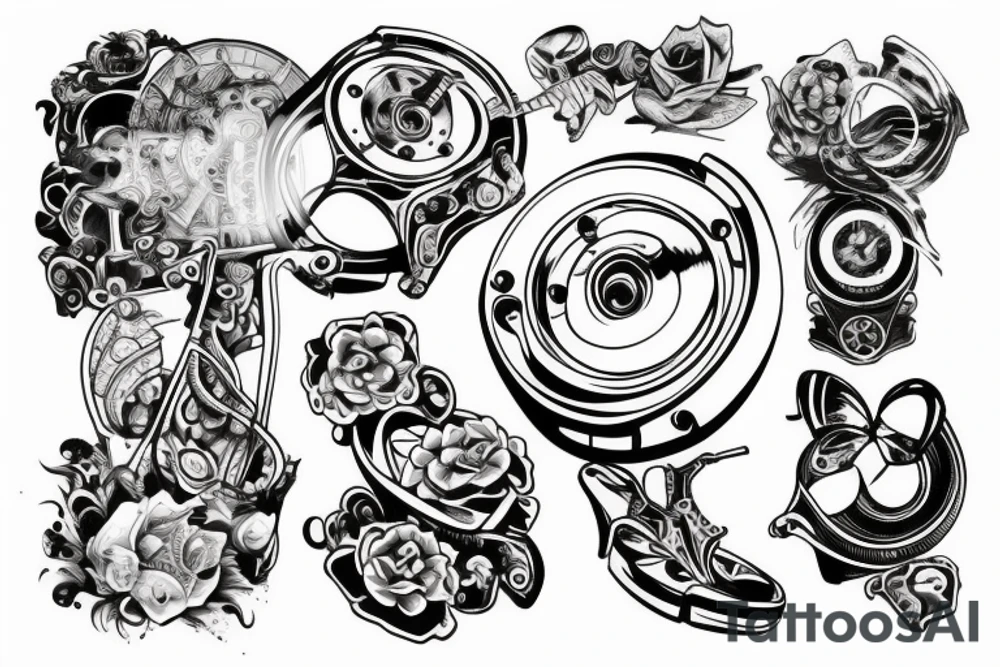 Bearings and coupling tattoo idea