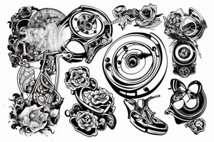 Bearings and coupling tattoo idea