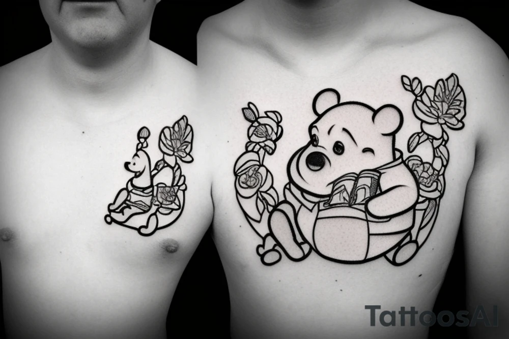 Winie the pooh tattoo idea