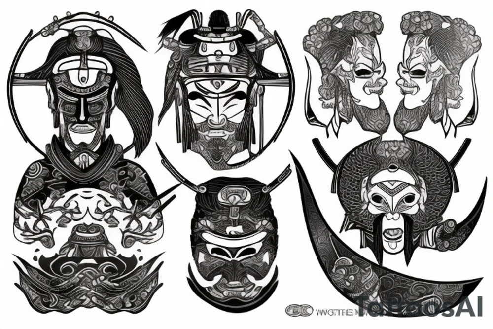 samurai tattoo idea