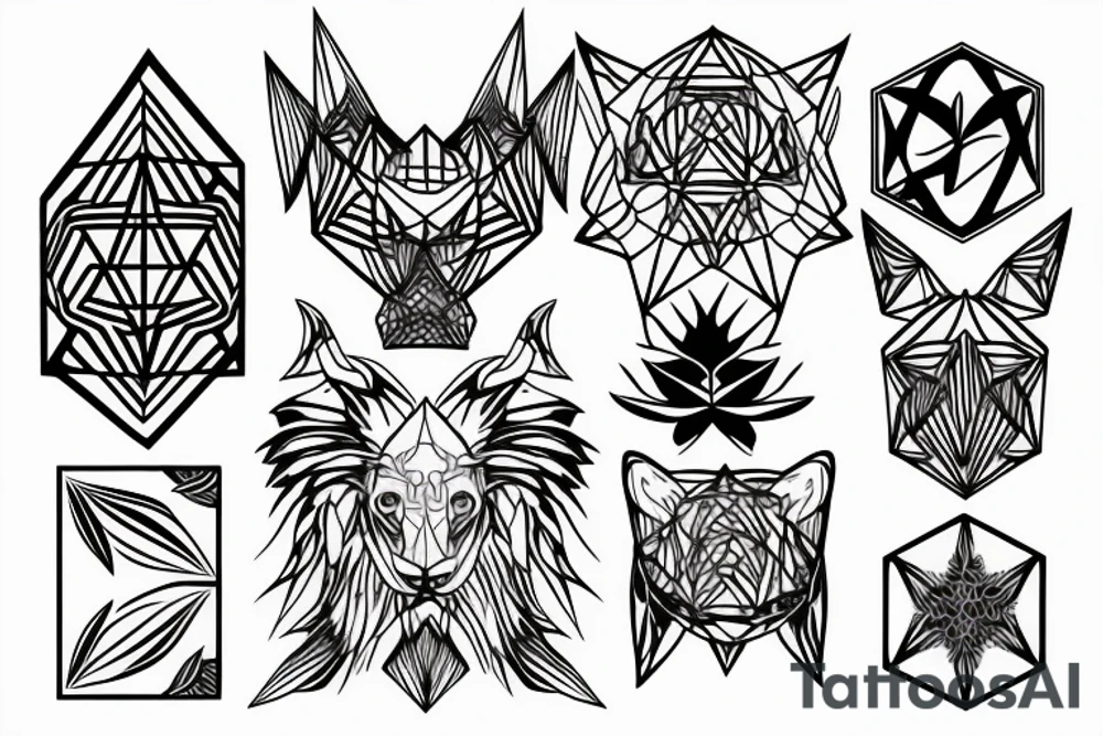 Enneagram type 7 with nature tattoo idea