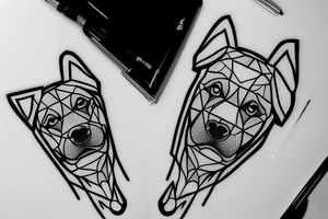 Enneagram & Rottweiler tattoo idea