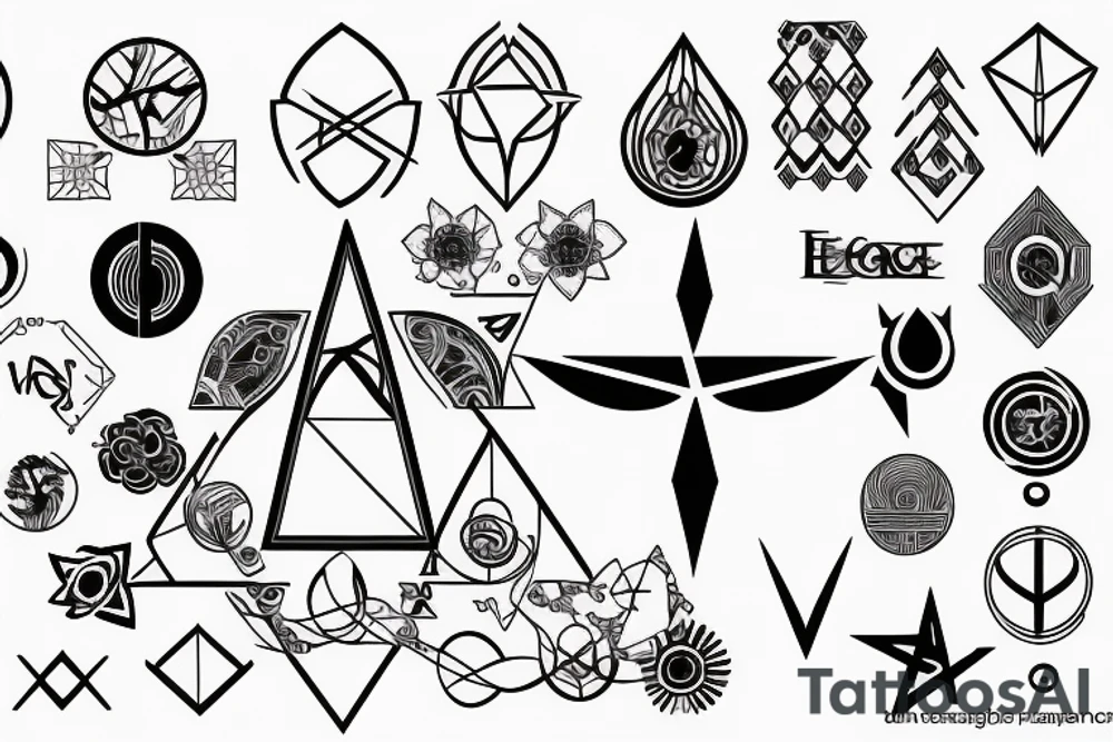 Enneagram symbol tattoo idea