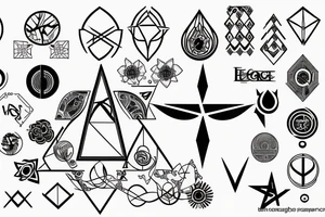 Enneagram symbol tattoo idea