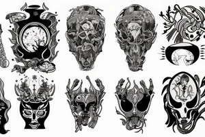 UFO picks human tattoo idea