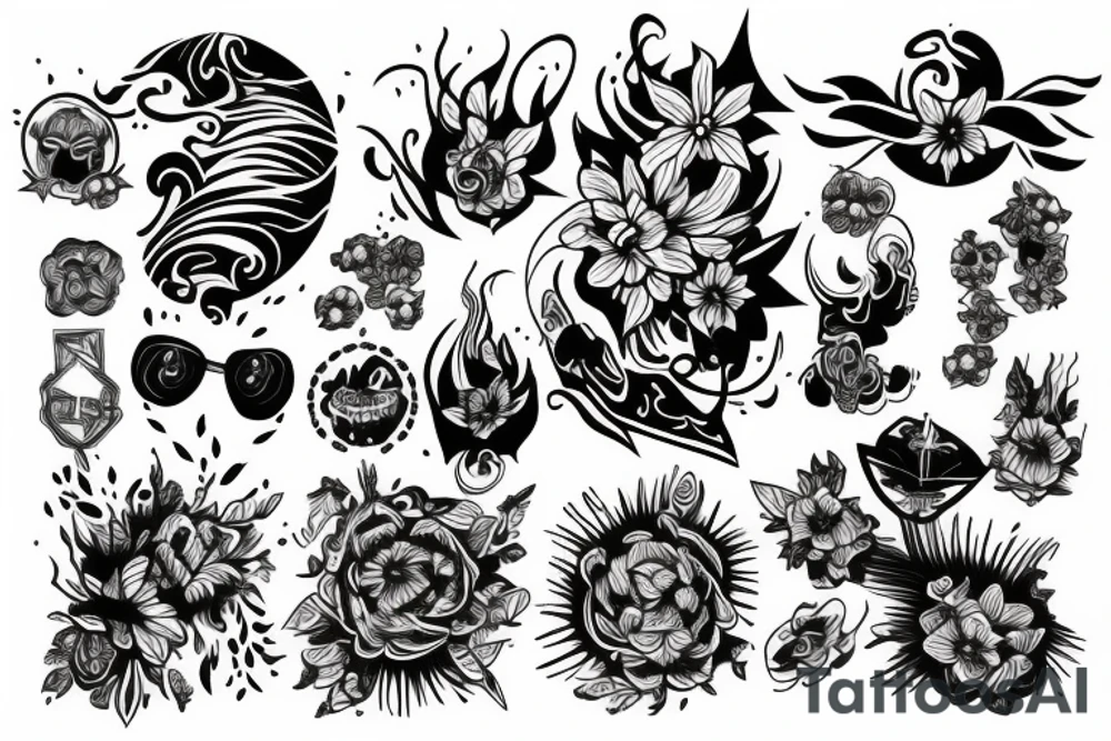 sunrise tattoo idea