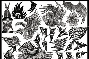 Phoenix tattoo idea