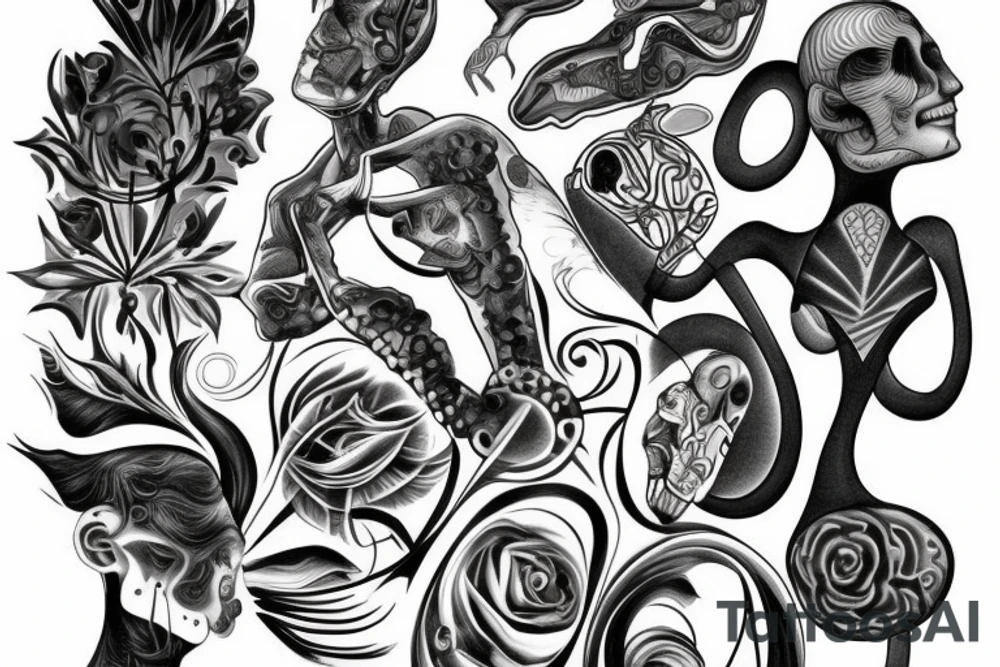 biomecha tattoo idea