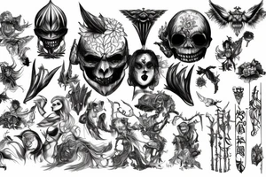 Berserk with stone tattoo idea