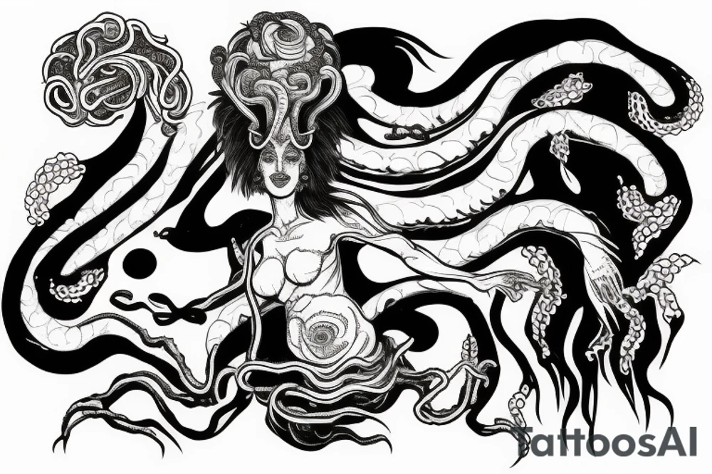 gorgon-killing medusa tattoo idea