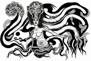 gorgon-killing medusa tattoo idea