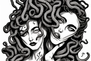 gorgon-killing medusa tattoo idea