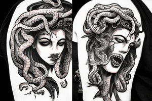 gorgon-killing medusa tattoo idea