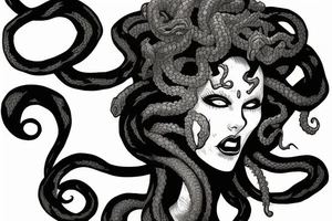 gorgon-killing medusa tattoo idea