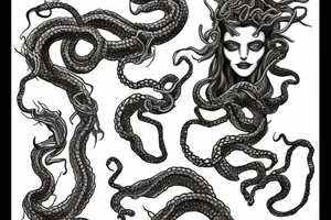 gorgon-killing medusa tattoo idea