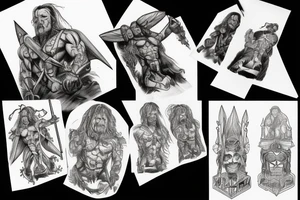 Manowar tattoo idea