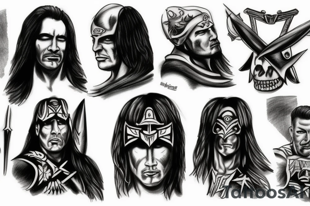 Manowar tattoo idea