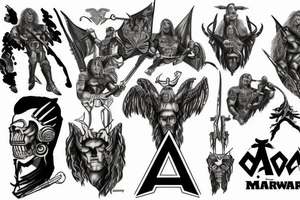 Manowar tattoo idea