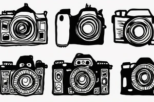 camera tattoo idea