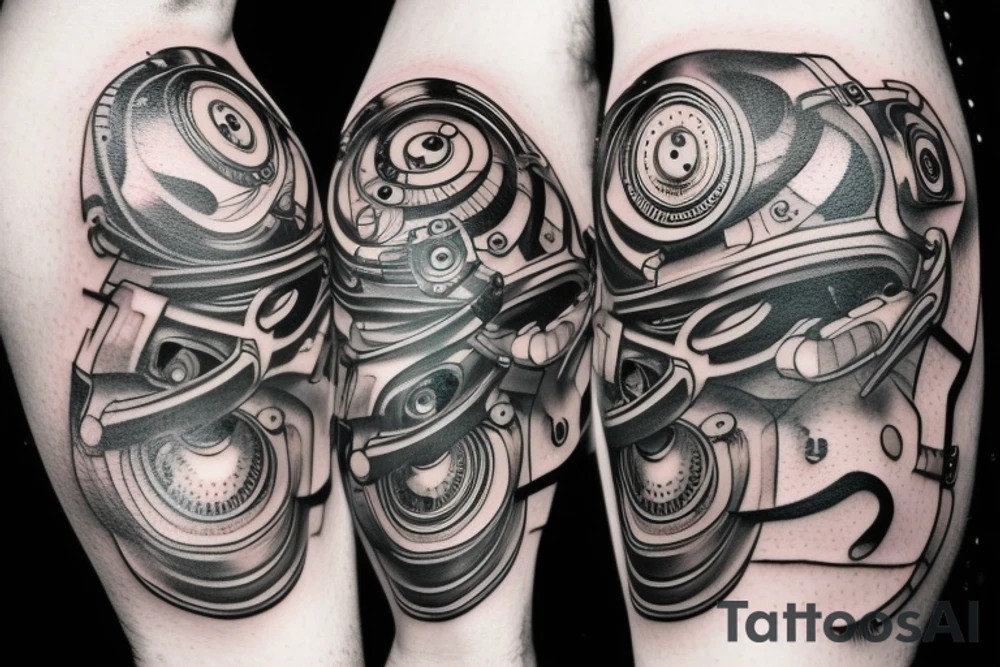 camera tattoo idea