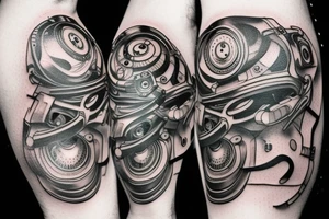 camera tattoo idea