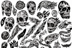 white ink, spine and ribs tatooed on the back in the real size tattoo idea