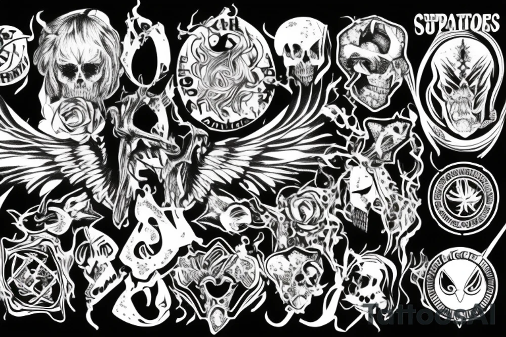 supernatural tattoo idea
