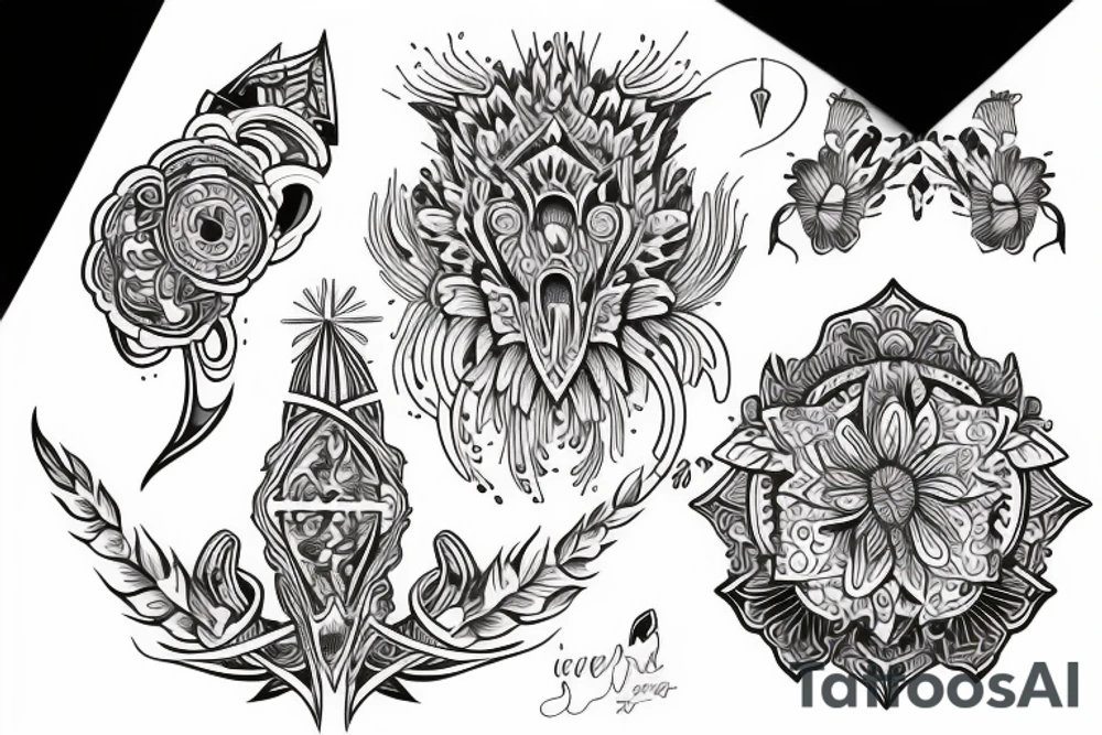 tati text tattoo idea