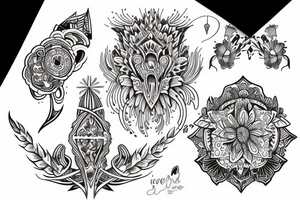 tati text tattoo idea