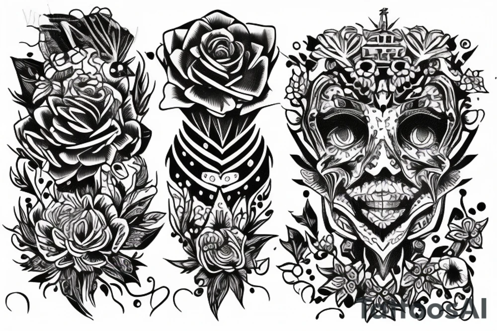 смертные грехи tattoo idea