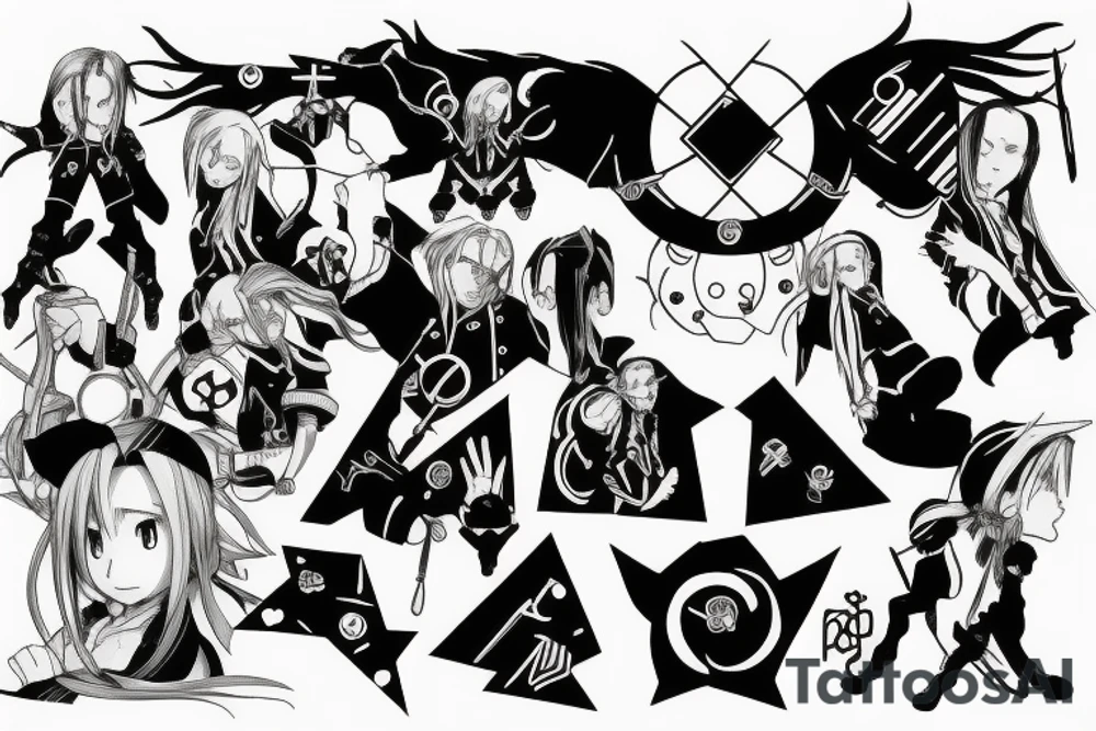 Full metal alchemist sign tattoo idea