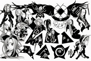 Full metal alchemist sign tattoo idea
