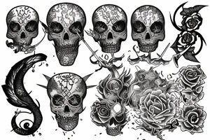 mortal sins tattoo idea