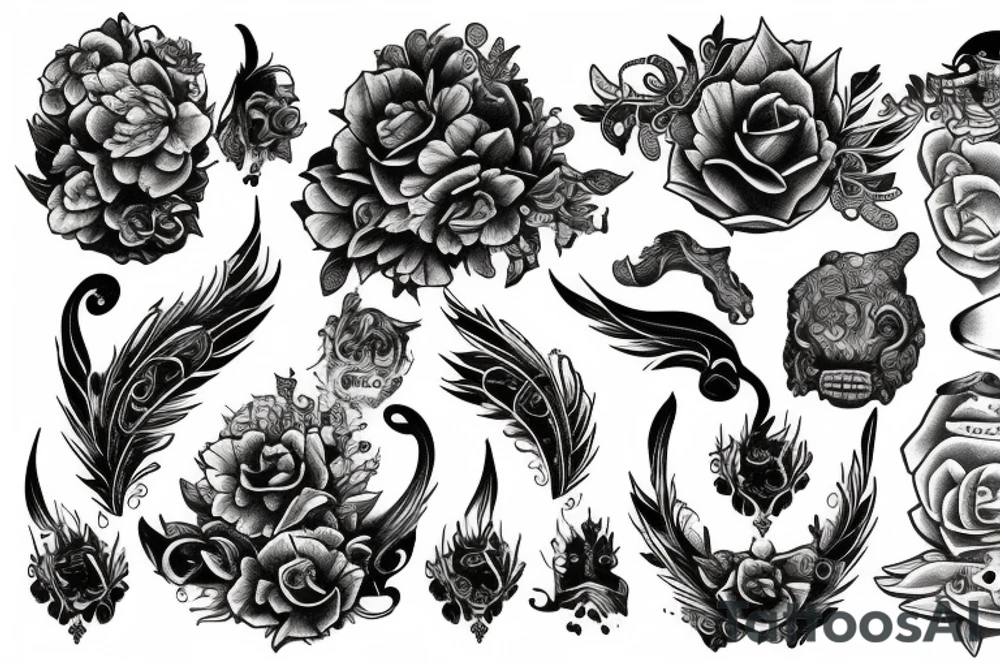 mortal sins tattoo idea