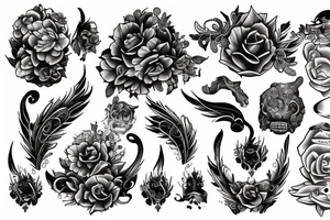 mortal sins tattoo idea