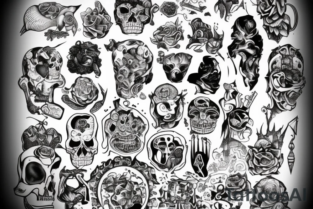 gluttony tattoo idea