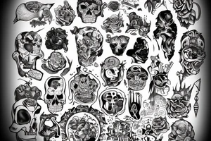 gluttony tattoo idea