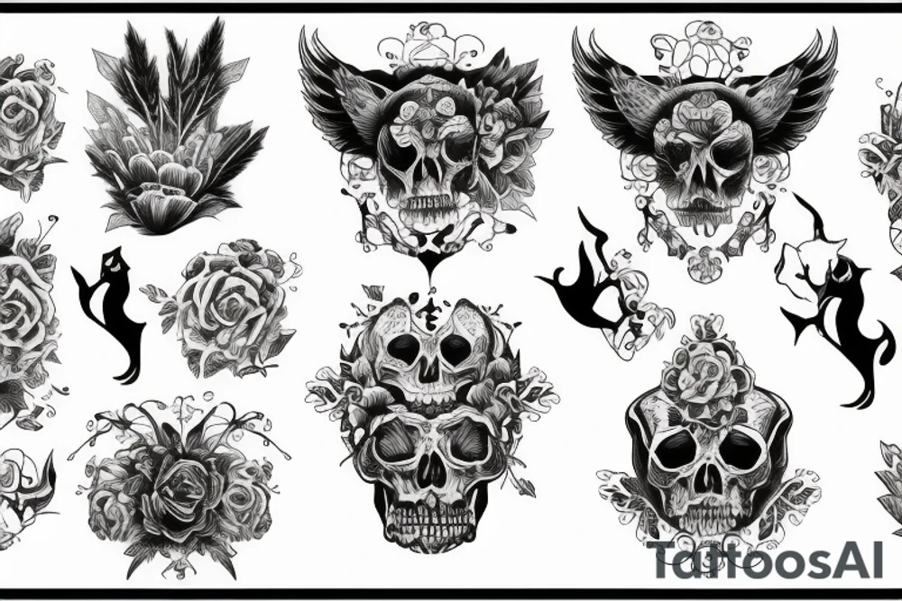 Bones tattoo idea
