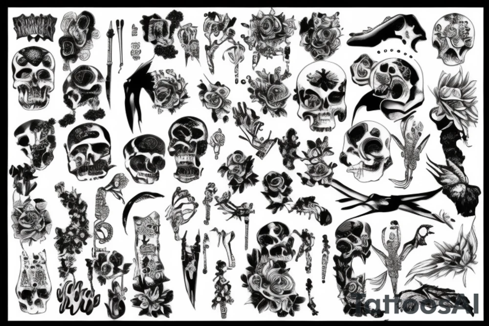 Bones tattoo idea